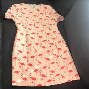 Kate spade flamingo dress
